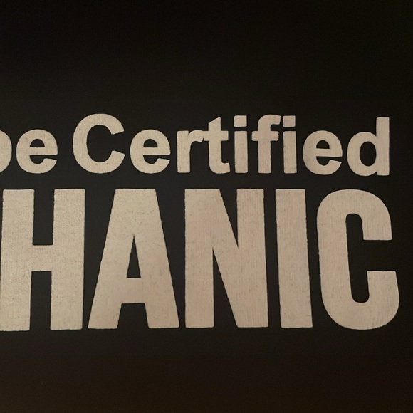 Men's Size Large Short Sleeve Tee-You Tube Certified Mechanic-NEW - Picture 8 of 10